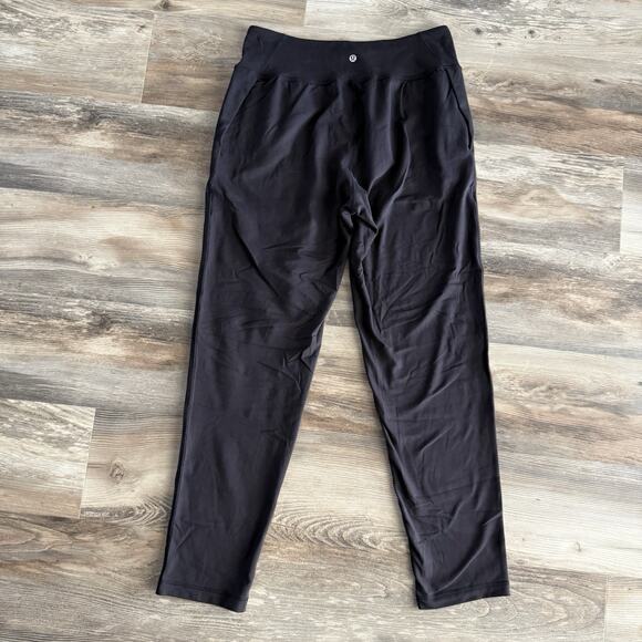 Lululemon Black High-Rise Ankle Pants Women’s w/ Pockets - Picture 3 of 5